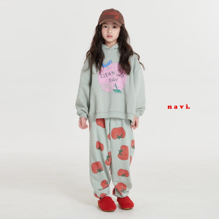 Navi - Korean Children Fashion - #kidsshorts - Cleaning Hoodie - 3