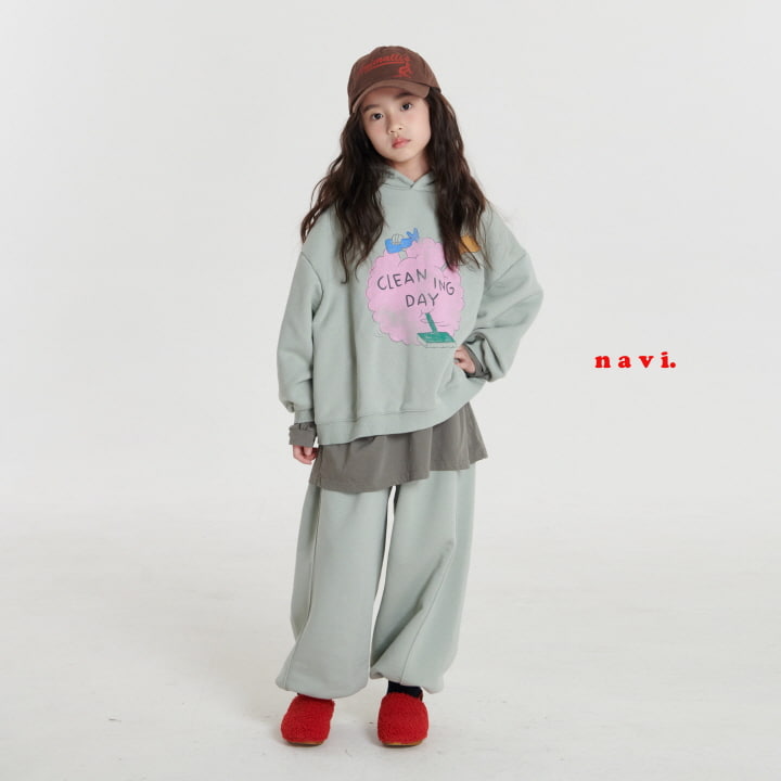 Navi - Korean Children Fashion - #littlefashionista - Cleaning Hoodie - 7