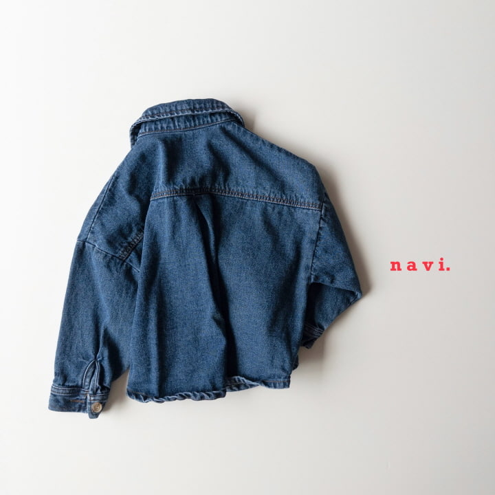 Navi - Korean Children Fashion - #magicofchildhood - East Denim Jacket - 11