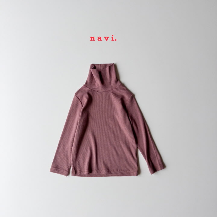 Navi - Korean Children Fashion - #minifashionista - Mild Turtleneck Tee - 8