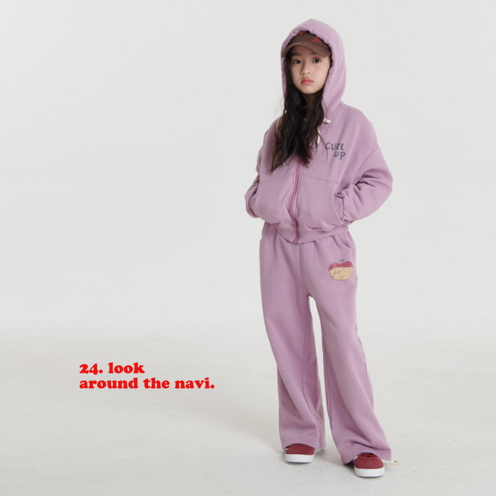 Navi - Korean Children Fashion - #prettylittlegirls - Color Hood Zip-up - 8