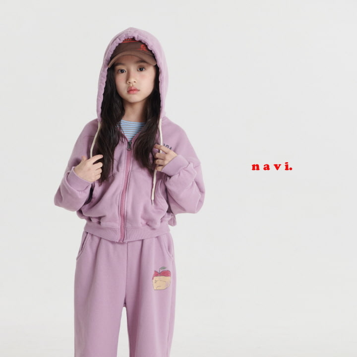 Navi - Korean Children Fashion - #stylishchildhood - Color Hood Zip-up - 11