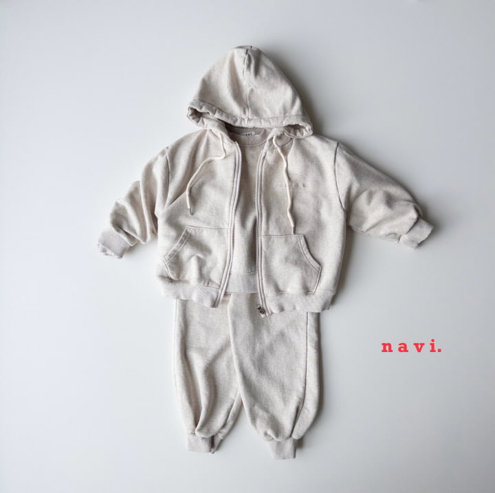 Navi - Korean Children Fashion - #todddlerfashion - Beat Hood Zip-up - 8