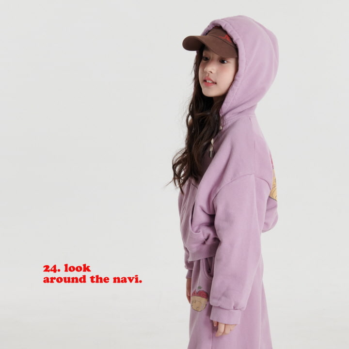 Navi - Korean Children Fashion - #toddlerclothing - Color Hood Zip-up - 10