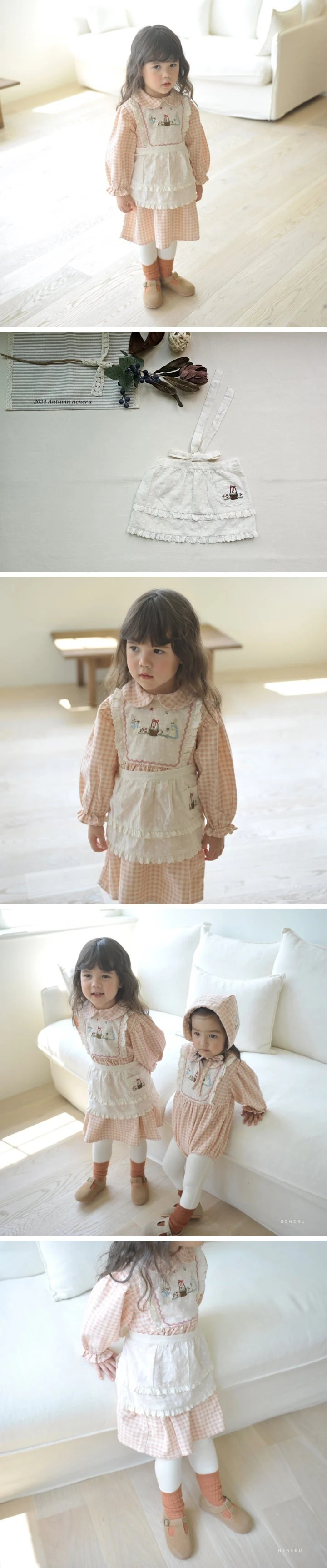 Neneru - Korean Baby Fashion - #babyboutiqueclothing - Coco Apron