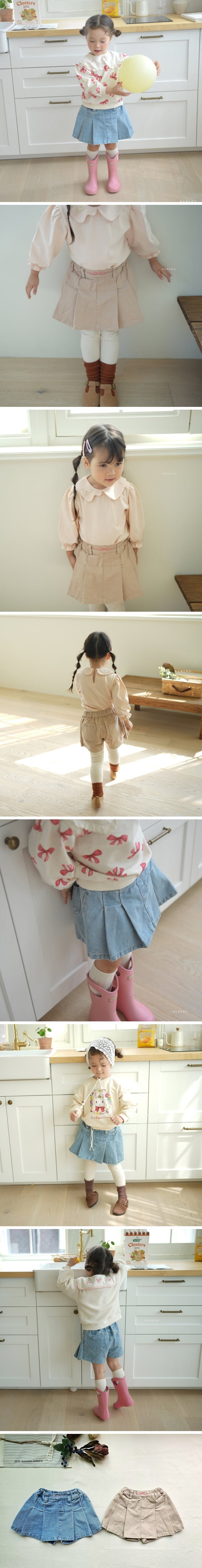 Neneru - Korean Children Fashion - #minifashionista - Luna Skirt Pants