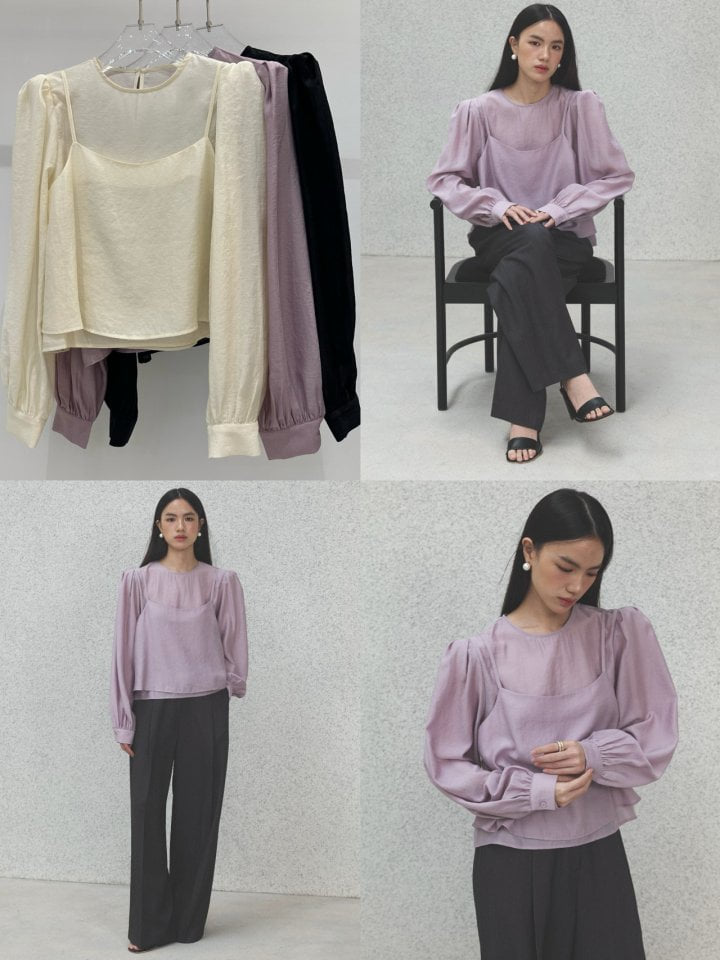 Neroli36 - Korean Women Fashion - #momslook - Layered Blouse - 3