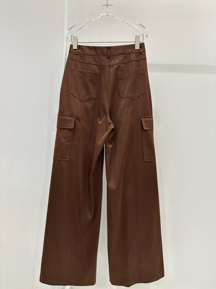 Neroli36 - Korean Women Fashion - #momslook - Satin Pants - 3