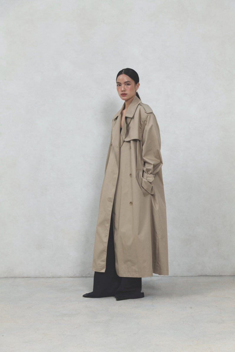 Neroli36 - Korean Women Fashion - #momslook - Rich Band Trench Coat - 10