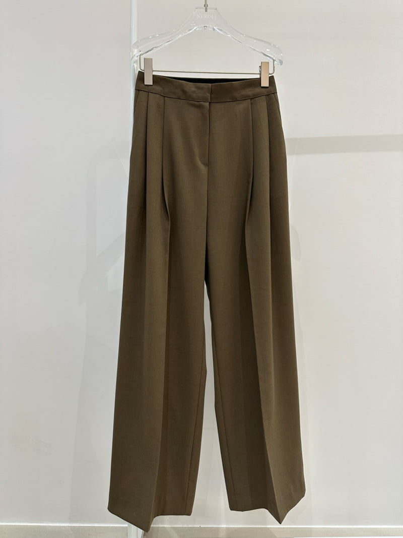 Neroli36 - Korean Women Fashion - #womensfashion - Lia Pleated Pants - 2