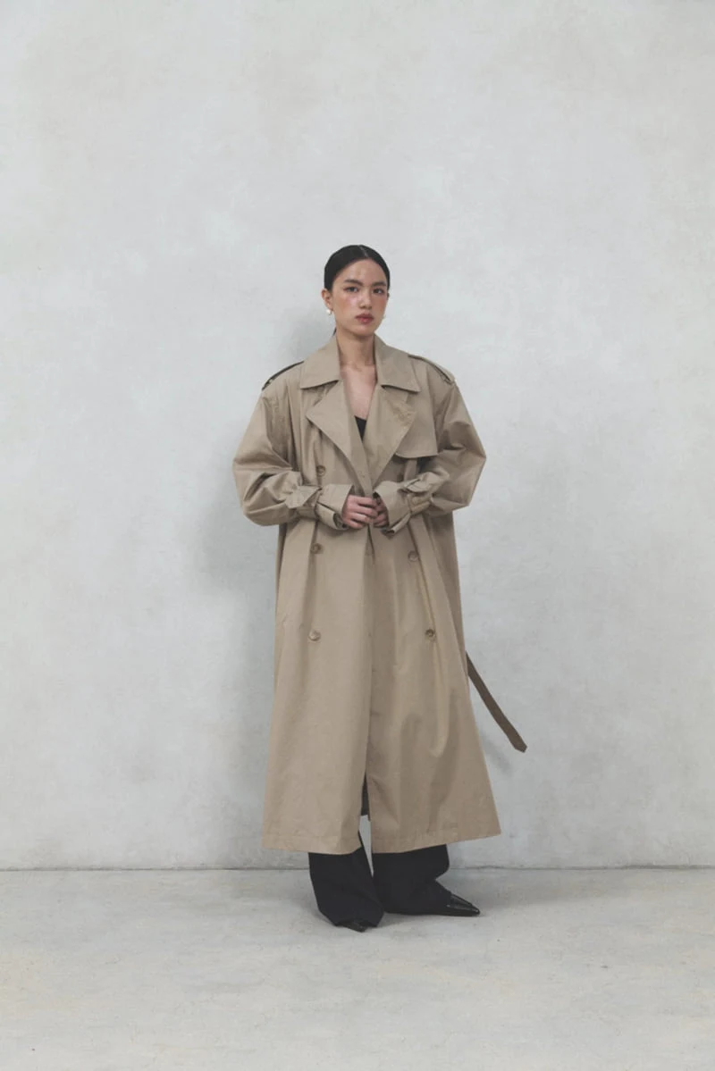 Neroli36 - Korean Women Fashion - #womensfashion - Rich Band Trench Coat - 11