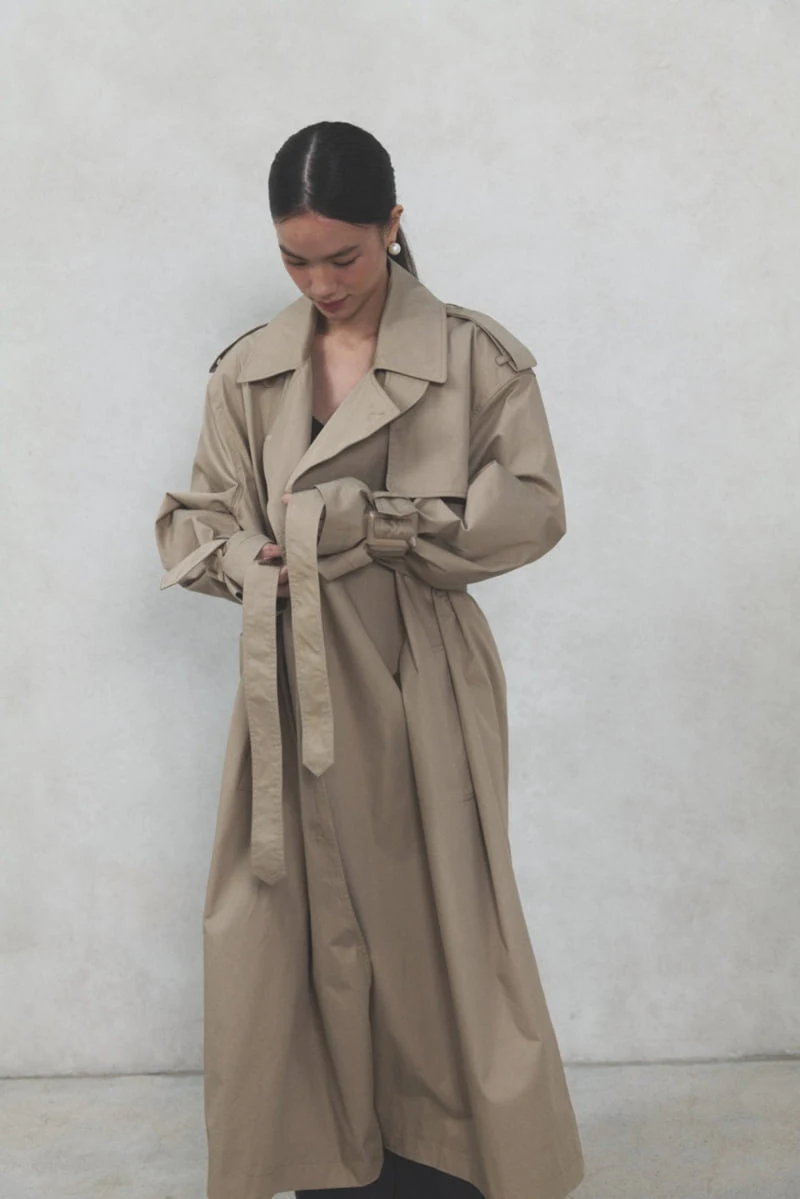 Neroli36 - Korean Women Fashion - #womensfashion - Rich Band Trench Coat - 7