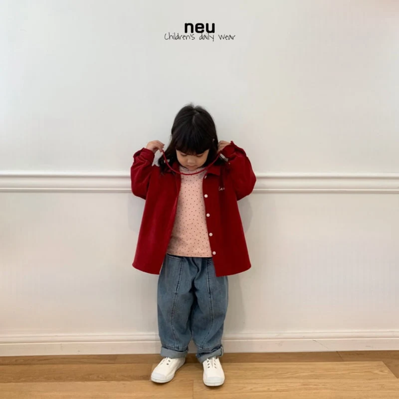 Neu - Korean Children Fashion - #Kfashion4kids - Eyelet Tee - 5