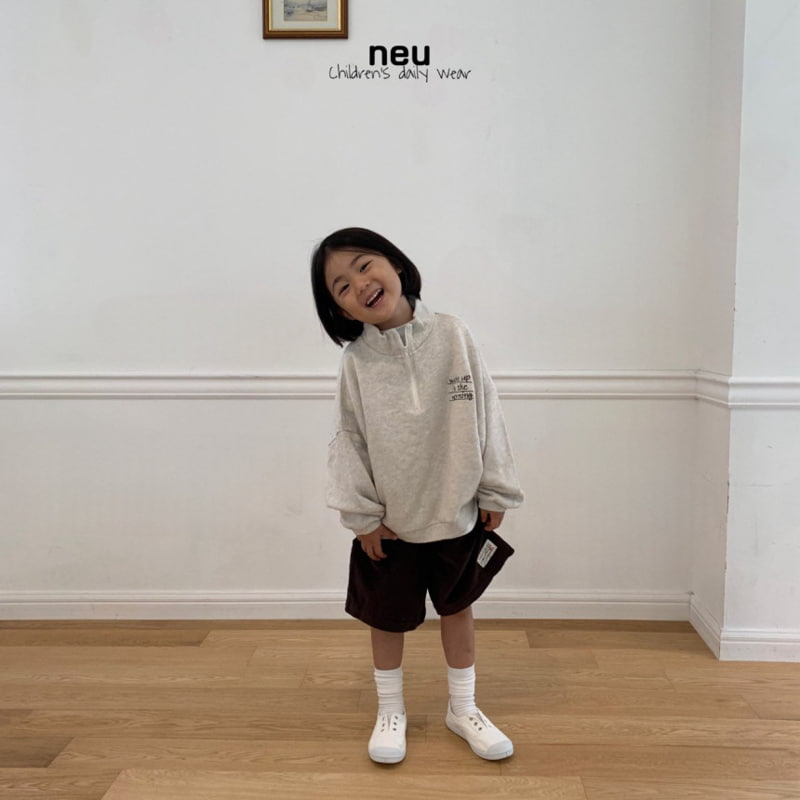 Neu - Korean Children Fashion - #childofig - Half Zip-up - 11