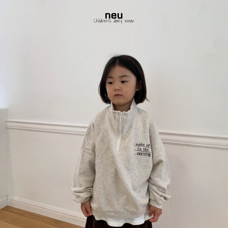 Neu - Korean Children Fashion - #childofig - Half Zip-up - 12