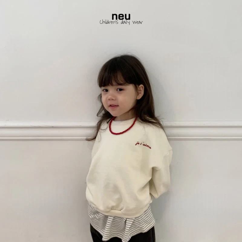 Neu - Korean Children Fashion - #childofig - Heart Bread Sweatshirts - 8