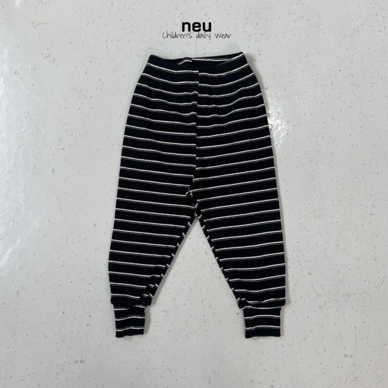 Neu - Korean Children Fashion - #childrensboutique - Stripe Pongdang Pants - 9