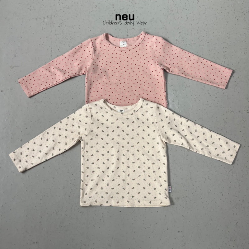 Neu - Korean Children Fashion - #childrensboutique - Eyelet Tee - 12