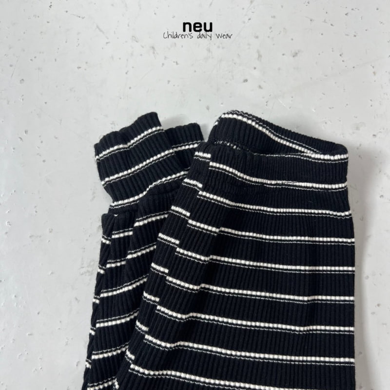 Neu - Korean Children Fashion - #designkidswear - Stripe Pongdang Pants - 10