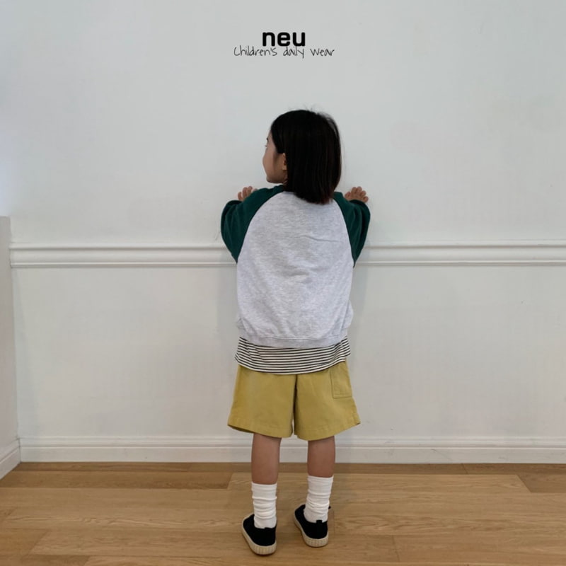 Neu - Korean Children Fashion - #designkidswear - Raglan Sweatshirts - 6