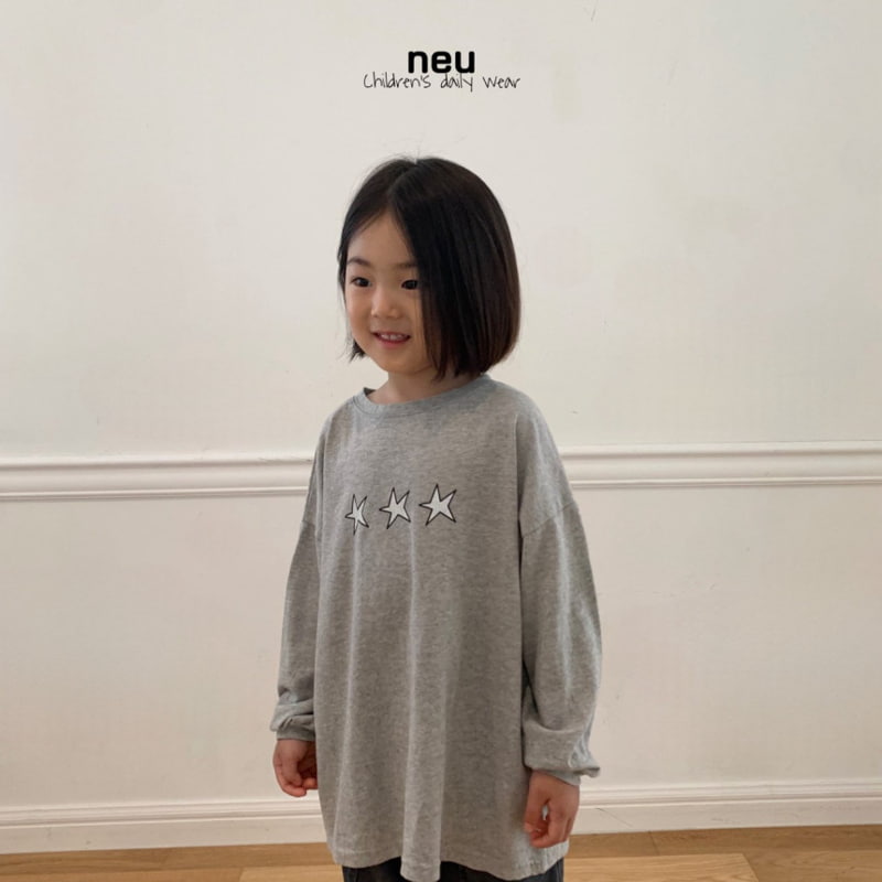 Neu - Korean Children Fashion - #discoveringself - Star Tee - 8