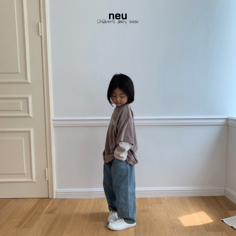 Neu - Korean Children Fashion - #designkidswear - Avang Denim Pants - 4