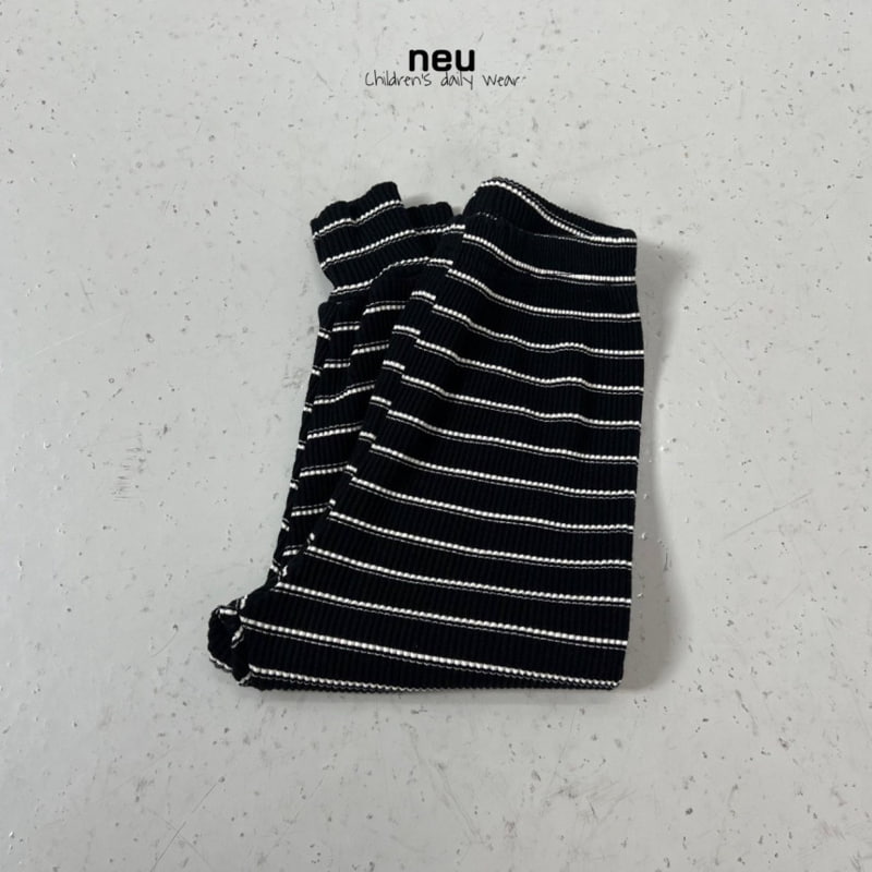 Neu - Korean Children Fashion - #fashionkids - Stripe Pongdang Pants - 12