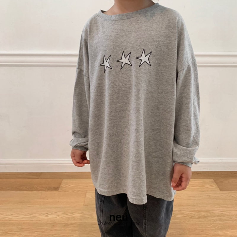 Neu - Korean Children Fashion - #fashionkids - Star Tee - 9