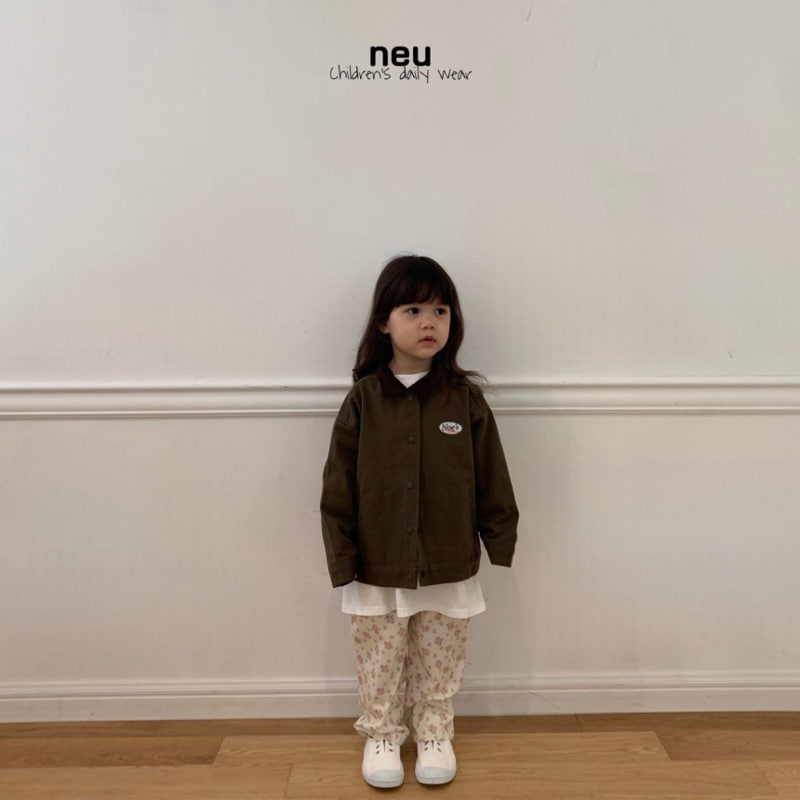 Neu - Korean Children Fashion - #fashionkids - Flower Standard Pants - 3