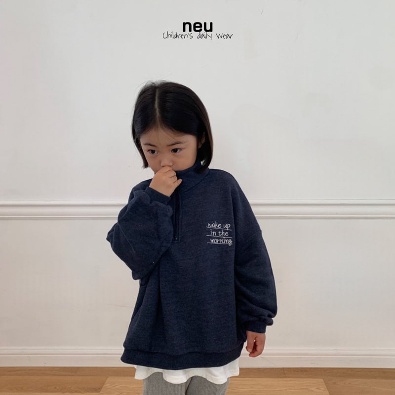 Neu - Korean Children Fashion - #fashionkids - Half Zip-up - 2