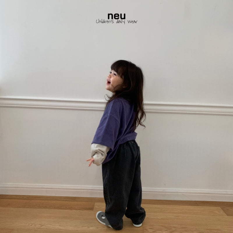 Neu - Korean Children Fashion - #kidsshorts - Layered Sweatshirts - 7