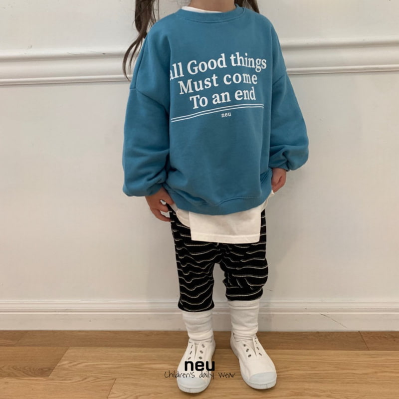 Neu - Korean Children Fashion - #kidsshorts - All Good Things Sweatshirts - 8