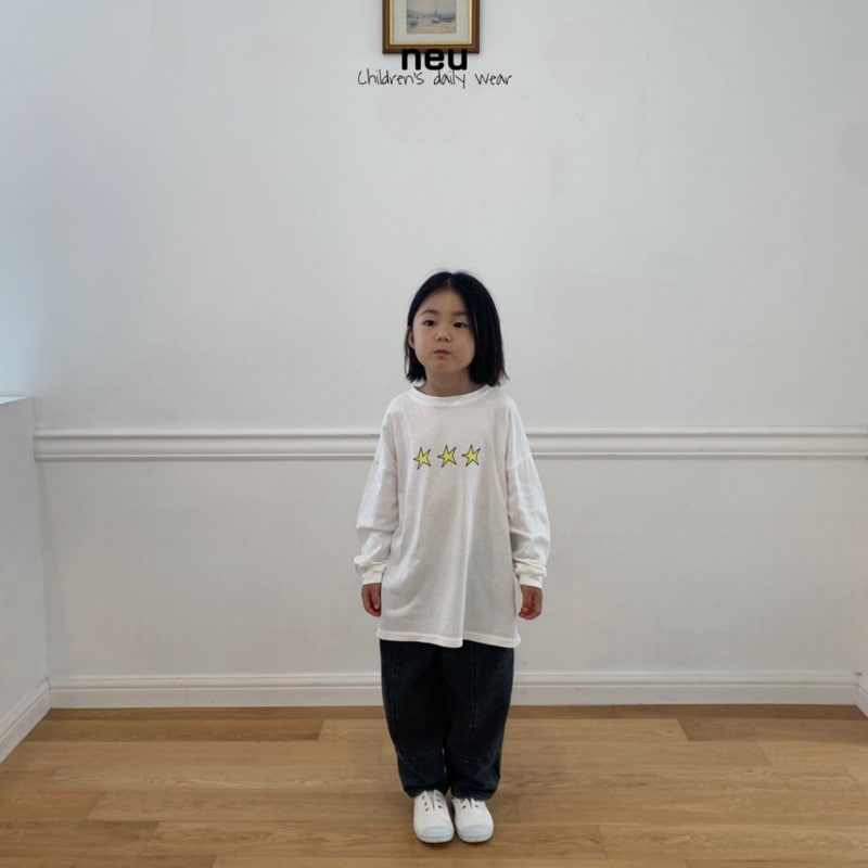 Neu - Korean Children Fashion - #kidzfashiontrend - Star Tee - 12