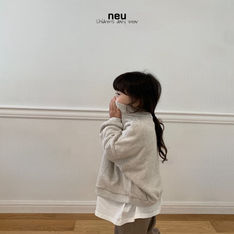 Neu - Korean Children Fashion - #kidzfashiontrend - Half Zip-up - 5