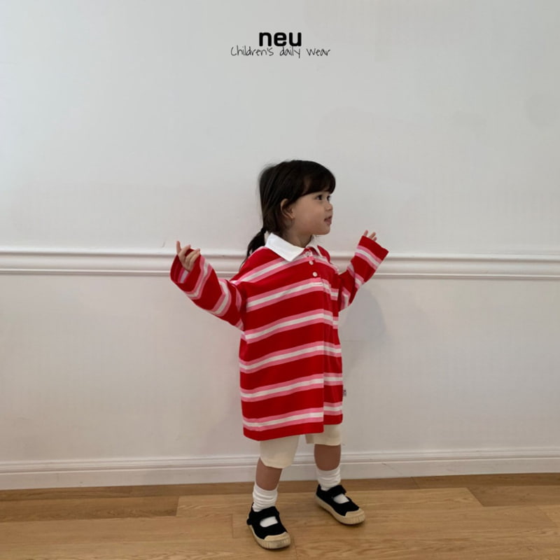 Neu - Korean Children Fashion - #kidzfashiontrend - Rugby Tee - 3