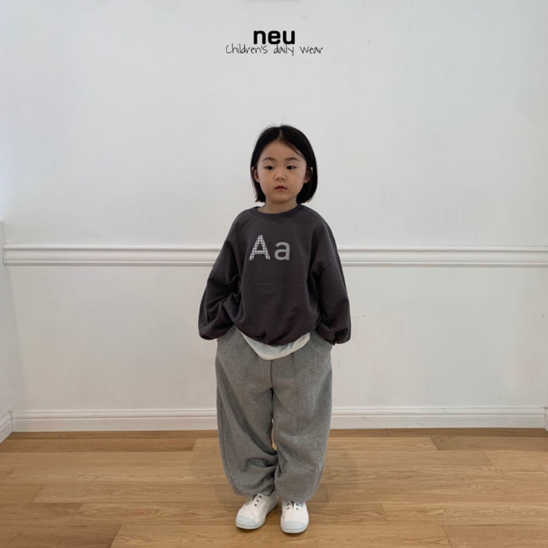 Neu - Korean Children Fashion - #kidzfashiontrend - Aa Sweatshirts - 9