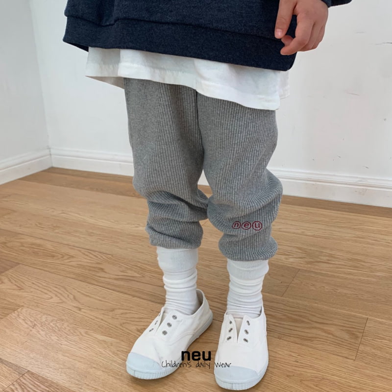 Neu - Korean Children Fashion - #littlefashionista - Solid Pongdang Pants - 2