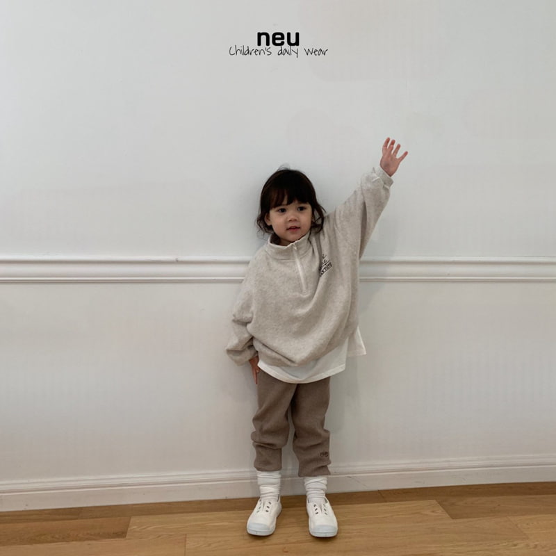 Neu - Korean Children Fashion - #littlefashionista - Half Zip-up - 7