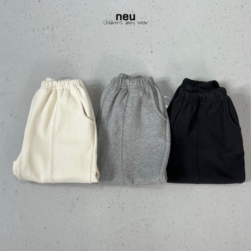 Neu - Korean Children Fashion - #littlefashionista - Slit Jogger Pants