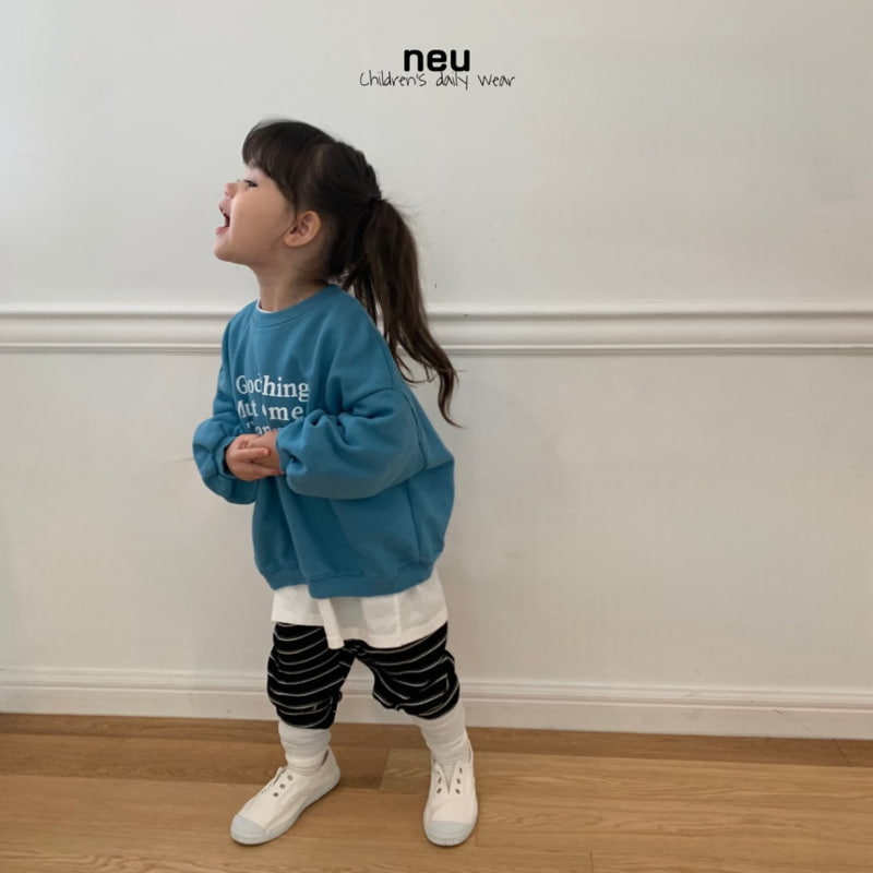 Neu - Korean Children Fashion - #minifashionista - Stripe Pongdang Pants - 3