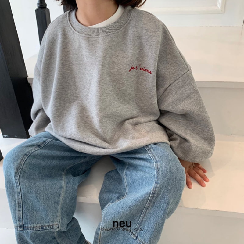 Neu - Korean Children Fashion - #minifashionista - Heart Bread Sweatshirts - 6