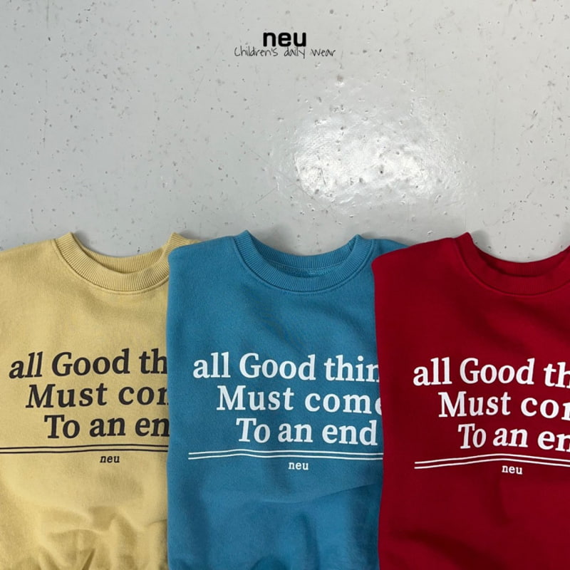 Neu - Korean Children Fashion - #prettylittlegirls - All Good Things Sweatshirts