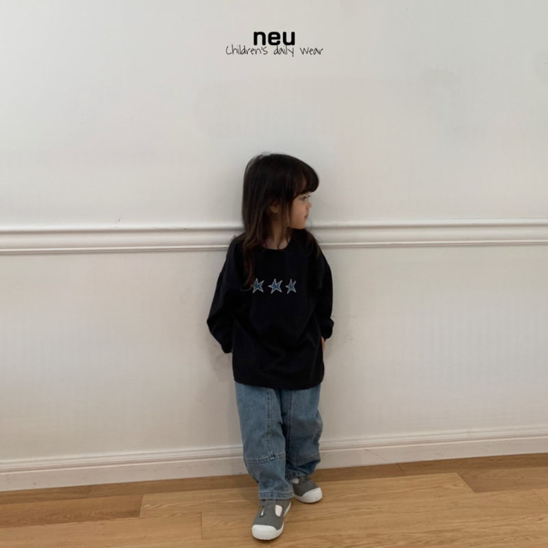 Neu - Korean Children Fashion - #toddlerclothing - Star Tee - 4