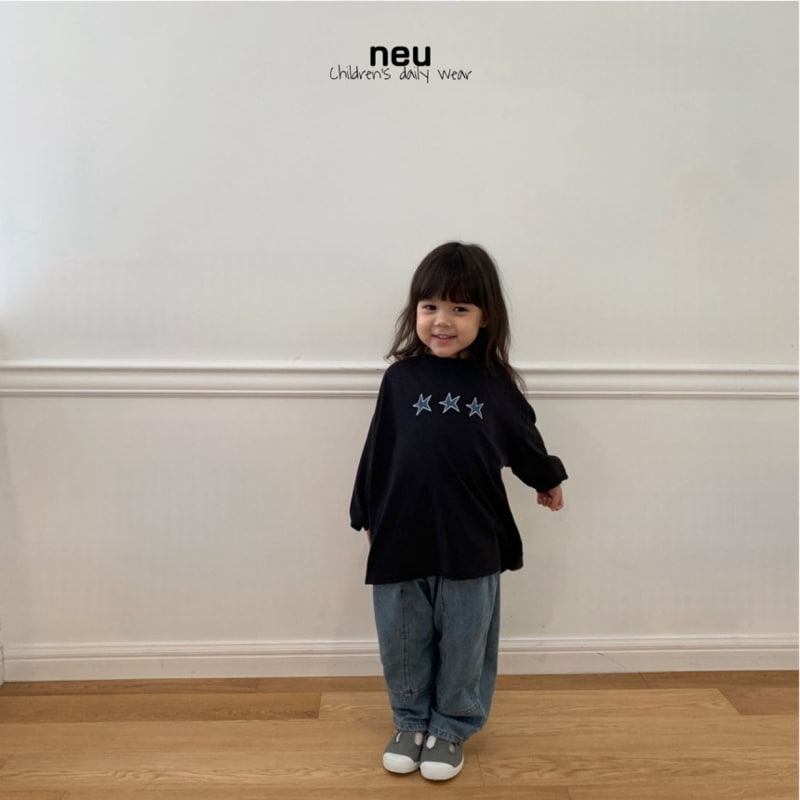 Neu - Korean Children Fashion - #toddlerclothing - Star Tee - 3