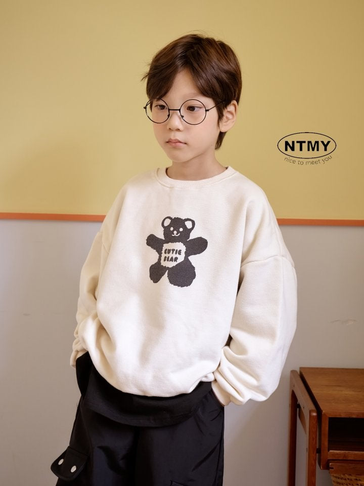 Nice To Meet You - Korean Children Fashion - #Kfashion4kids - Cutie Bear Sweatshirts - 8