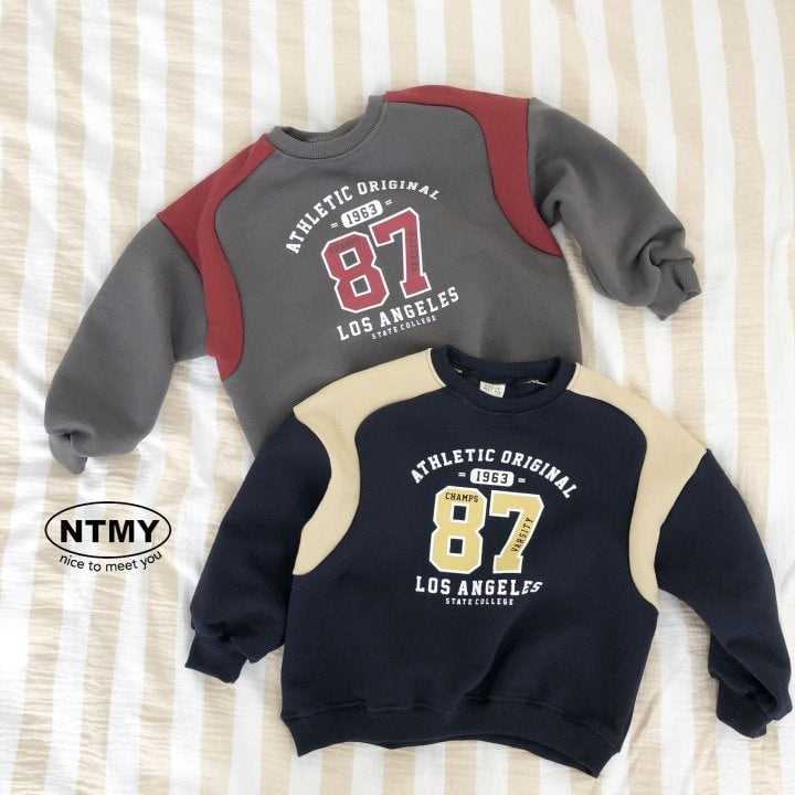 Nice To Meet You - Korean Children Fashion - #Kfashion4kids - 87 Colored Sweatshirts - 6