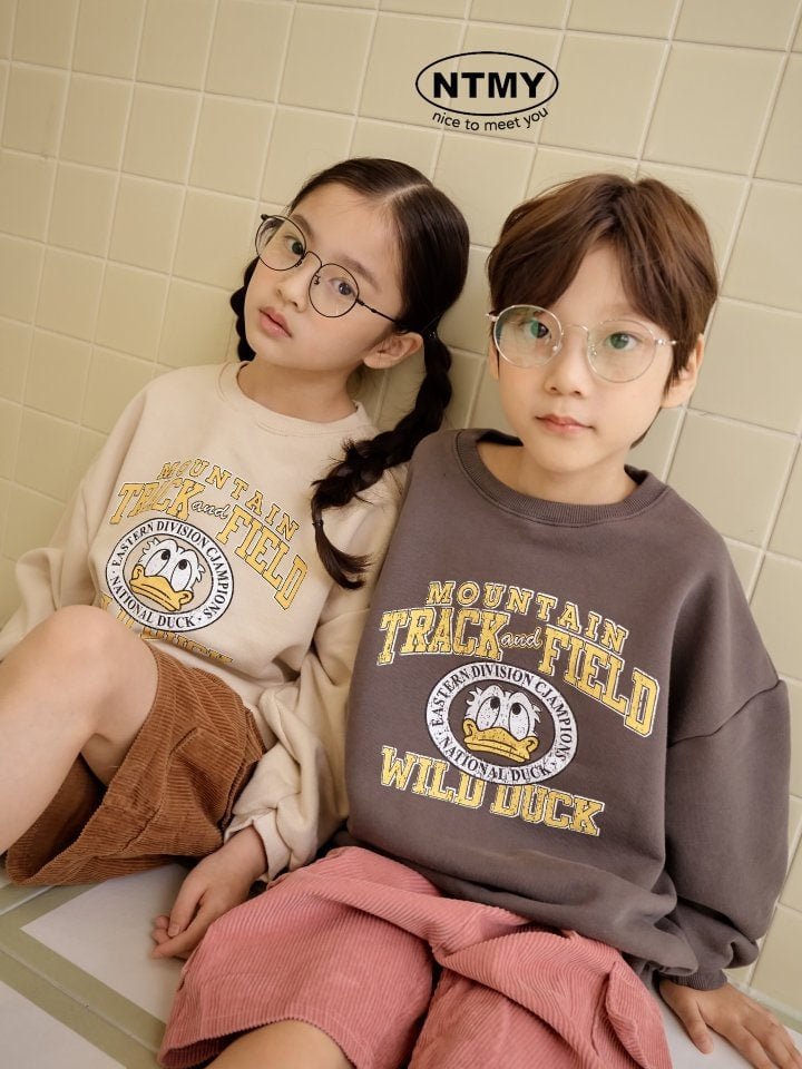 Nice To Meet You - Korean Children Fashion - #Kfashion4kids - Wild Duck Sweatshirts - 2