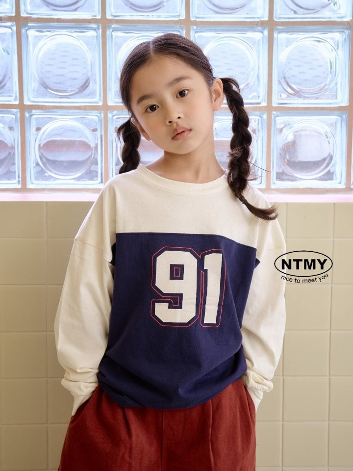 Nice To Meet You - Korean Children Fashion - #childofig - 91 Colored Tee - 3