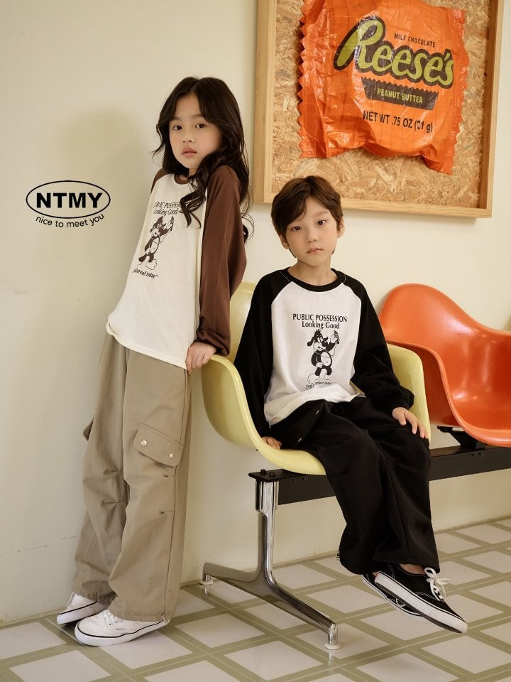 Nice To Meet You - Korean Children Fashion - #childofig - Feeling Raglan Tee - 9