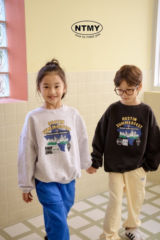 Nice To Meet You - Korean Children Fashion - #childofig - Austin Sweatshirts - 7